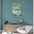 thumbnail image 2 of Inspirational Wall Art Family Rules Canvas Pictures Motivational Quotes Canvas Wall Decor Flower Artwork Teal Painting Prints for Living Room Bedroom Office Home Decor Ready to Hang 12" x 16", 2 of 5