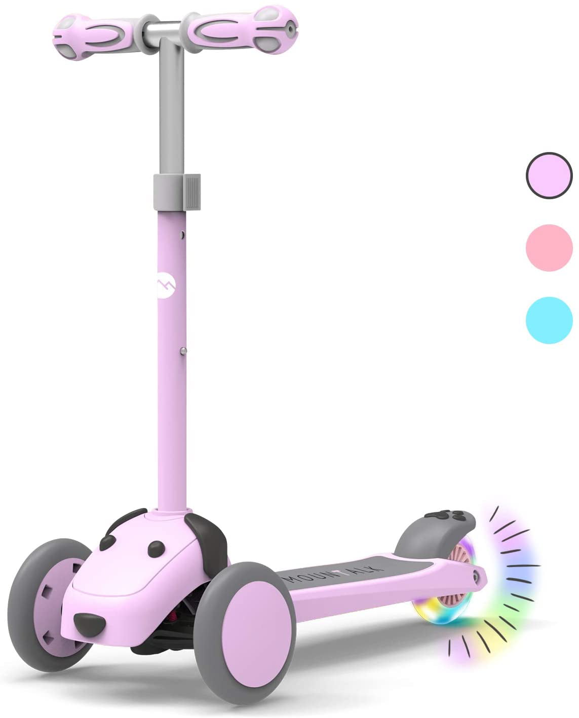 XJD Scooters for Kids Toddler Scooter with Removable Seat 3 Wheel Scooter for PU 