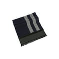 thumbnail image 3 of INSPIRE CHIC Men's Fashionable Rectangle Knitted Warm Winter Soft Wrap Long Scarves Gray+Navy Blue, 3 of 6