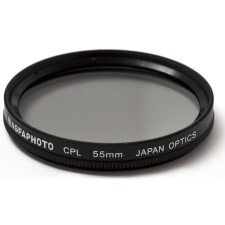 agfa apcpl55 polarizing glass filter (cpl) 55mm
