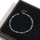 thumbnail image 2 of Pulsera de tobillo con ojo malvado para mujeres y niñas, pulsera de tobillo para playa chapada en oro, juego de tobilleras con cuentas de joyería de verano, tamaño ajustable, 2 of 3