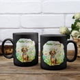 thumbnail image 3 of Dachshund Hello Spring Time Flower Floral Nature Mug Wiener Dog Lover Gifts Idea Coffee Tea Cup - 02031, 3 of 4