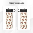 thumbnail image 3 of Yiaed Red Mushrooms Print Water Bottle with Straw Lid, Stainless Steel Double Wall Insulated Water Bottle | Leak-Proof and Spill-Proof Water Bottle, 3 of 8