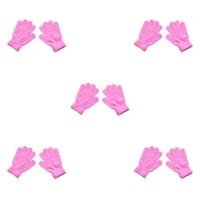 Sonducket 1 par de guantes para niños, accesorio de ropa de estilo Simple, cubiertas cómodas para calentar las manos, guante tejido para niños Type2 NO2