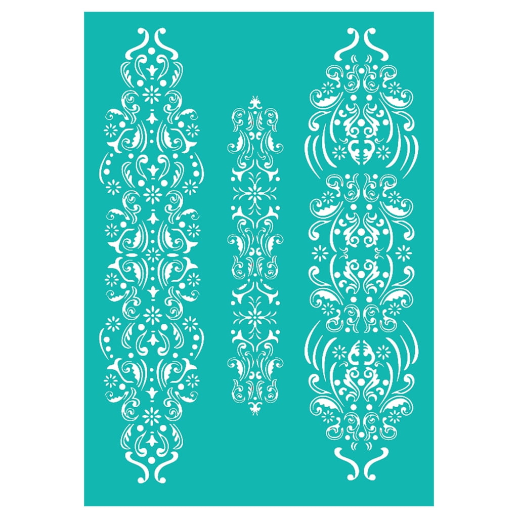 Reusable Silk Screen Stencils DIY Adhesive Silk Screen Stencils