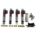 thumbnail image 1 of Dalazy 4piece Front Rear Shock Absorber Damper For Hobbyplus 1/18 CR18P Rock Van Experience Smoother Ride Black 1Set, 1 of 6