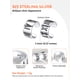 thumbnail image 5 of Brazalete de Plata de Ley 925 Silvora Sin Perforación Números Romanos para Mujeres Adolescentes, 5 of 8