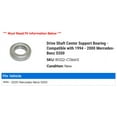 thumbnail image 2 of Drive Shaft Center Support Bearing - Compatible with 1994 - 2000 Mercedes-Benz S500 1995 1996 1997 1998 1999, 2 of 2