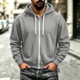 thumbnail image 5 of Juslio Sweatshirts for Men Pullover Long Sleeve Zip Pockets Hoodies Drawstring Hooded Sweatshirts Yellow 2XL, 5 of 6