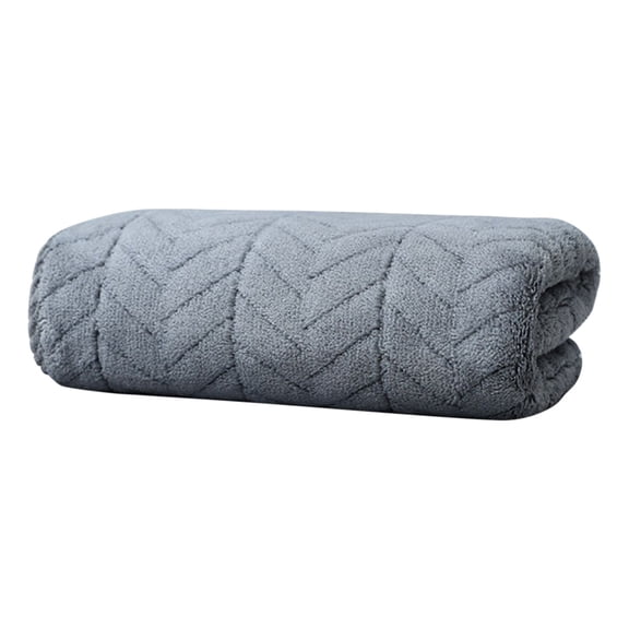 Coral Velvet Bath Towel - Ultra Absorbent Quick-Dry Hair & Body Towel for Adults, Lint-Free Non-Shedding Soft Towels for Bath Beach Home Use