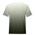 thumbnail image 5 of Pntutb Women's Summer Casual T-Shirt Gradient O-Neck Pullover Short Sleeve Tops, 5 of 6