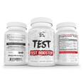 thumbnail image 3 of 5% Nutrition Rich Piana Test Natural Testosterone Booster for Men Muscle Builder, Male Vitality, Energy & Stamina Tongkat Ali (Longjack), Shilajit, Fenugreek, DIM, Boron  120 Capsules, 3 of 10