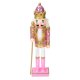 thumbnail image 4 of Figuras de Cascanueces de Navidad BLESIY de Madera 30 cm Rosa, 4 of 8