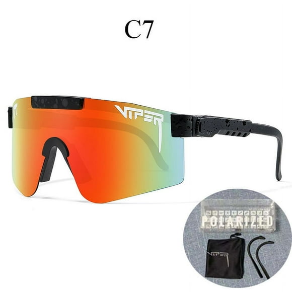 Lunettes de Sport Polarisées pour Hommes et Femmes, Lunettes de Protection pour le Cyclisme, le Ski et la Conduite