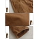 thumbnail image 5 of Pantalones casuales para hombre de corte recto y ajuste slim color marrón talla 30, 5 of 5