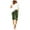 Army Green, variant on Shorts for Women Summer High Waisted Cotton Dandelion Print Pants Plus Size Lacing Beach Workout Pants Casual Beach Shorts with Pockets S-2XL