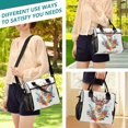 thumbnail image 5 of Small Cooler Bag Lunch Bag Portable Meal Bag Work Meal Bag Outdoor Meal Bag Travel Meal Bag Picnic Meal Bag Going Out Meal Bag Color Art Cool Deer, 5 of 6
