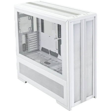 Lian-Li V3000 PLUS Tempered Glass E-ATX Full Tower Computer Case, White GGF Edition
