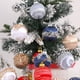 thumbnail image 5 of Celebración navideña Bolas navideñas Decoraciones colgantes Fabricación de coronas 6 cm de diámetro Bolas de 6 cm de diámetro Fáciles de colgar, 5 of 5