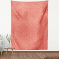 thumbnail image 4 of Ambesonne Tropical Fabric by the Yard Upholstery, Abstract Hibiscus Flowers, 1 Yard, Burnt Sienna Blush and Coral, 4 of 5