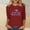 Wine, variant on Women 4th of July Gift T Shirt Casual Short Sleeve American Proud T-Shirt Tops