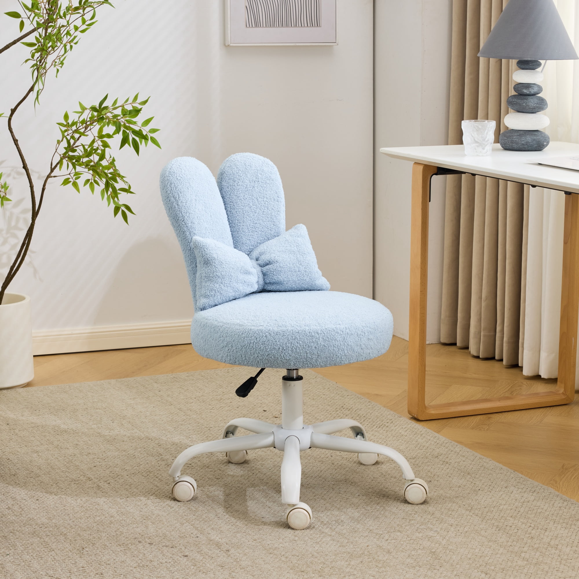 ktaxon teddy fleece office chair product
