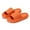Orange, variant on Cloud Pillow Slippers for Men and Women - Non-Slip Quick Drying Shower Sandals with Thick Sole - Comfortable EVA Slides