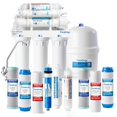thumbnail image 1 of RTW5AK Sistema de Filtración de Agua por Ósmosis Inversa Alcalina, Sistema de Filtro de Agua RO bajo el Fregadero con Remineralización Alcalina pH+, 6 Etapas de Filtración, 50 GPD, 1 of 8