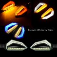 thumbnail image 3 of LED Forma De Cuchillo Indicadores De Señal De Giro Light2pcs Motocicleta 12V Ámbar Intermitente Super Brillante Lámpara Para Honda Yamaha Suzuki, 3 of 4