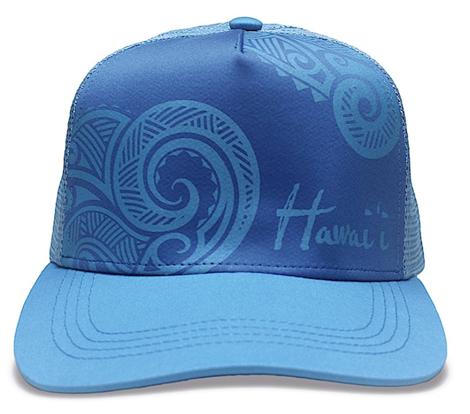 Island Caps Hawaiian Inspired Flat Brimmed Hats (Choose from Multiple