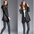thumbnail image 2 of Chamarra Larga Mujer Abrigo De Invierno Ultraligero Acolchad DaraBaby  Dam0018, 2 of 3