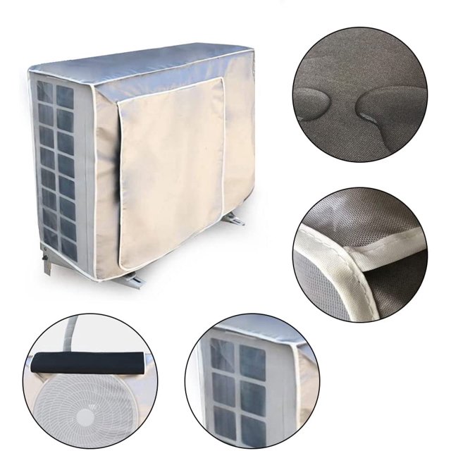 cubierta impermeable para aire acondicionado, cubierta para aire acondicionado exterior, cubierta para aire acondicionado, para la construcción de viviendas (1P(72 * 26 * 57cm)