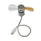 thumbnail image 2 of Ventilador de , ventilador de refrigeración flexible, ventilador de reloj USB portátil con pantalla de reloj, ventilador de reloj LED, 2 of 9