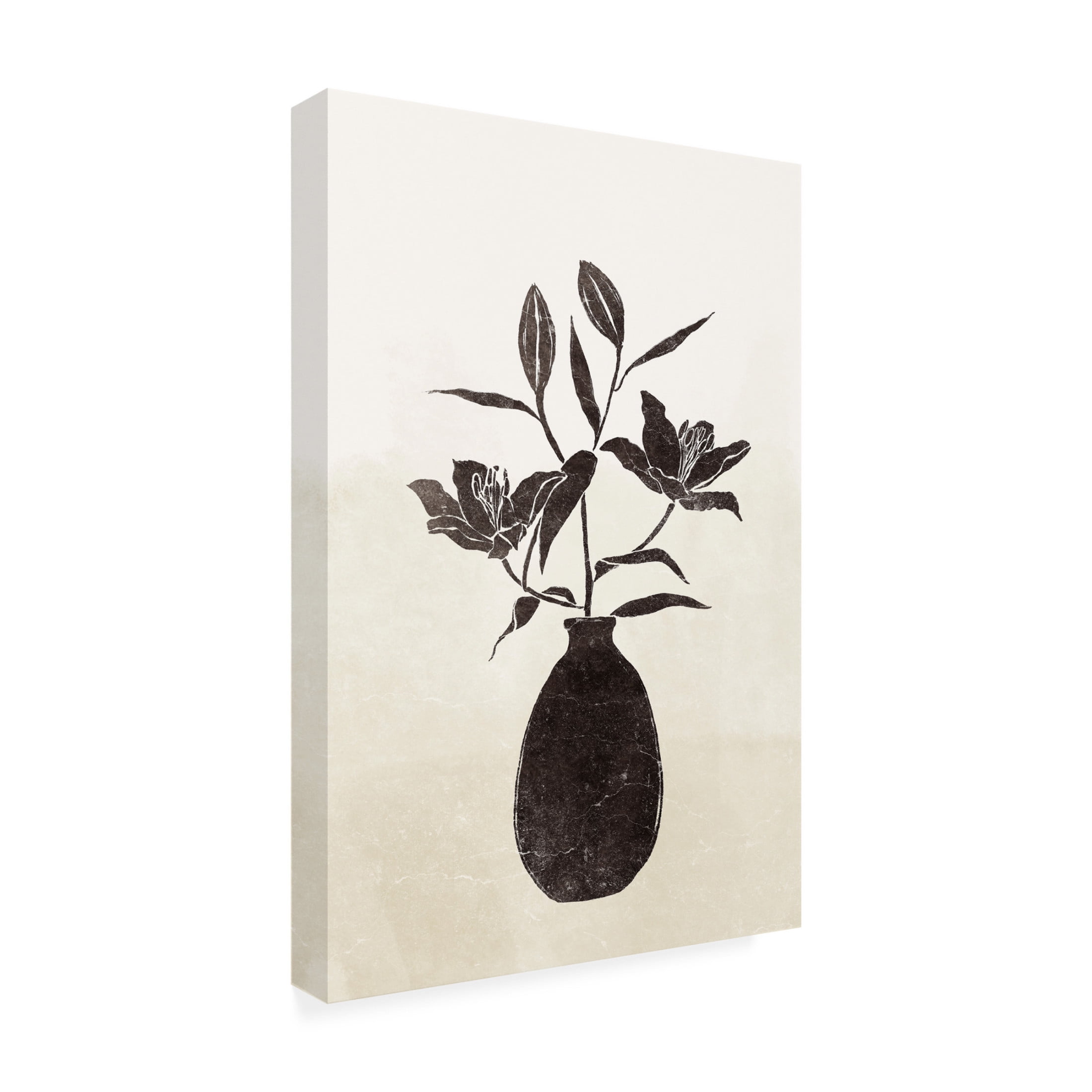 Canvas Wall Art - Yuyu Pont 'Flores I' Wall Art for Living Room, Bedroom, or Office Décor by Trademark Fine Art - 16 x 24 Inches