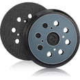 thumbnail image 1 of 2 Pack Replacement 5" 8 Hole Orbital Sander Pads Fits Milwaukee 51-36-7090, 51-36-7100, 1 of 5
