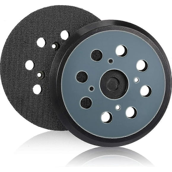 2 Pack Replacement 5" 8 Hole Orbital Sander Pads Fits Milwaukee 51-36-7090, 51-36-7100