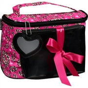 3pc Train Case Set -cheetah Lips