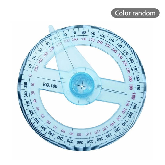 Buscador De Ángulos Todo Circular 10cm puntero de 360 grados transportador regla buscador de ángulos aleatorio