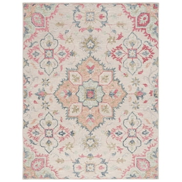 SAFAVIEH Metro Fernando Floral Area Rug, Beige/Rust, 8' x 10'