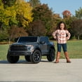 thumbnail image 5 of 12V Ford F-150 Raptor Battery Ride-on Toy, Carbonized Grey, Kids Ages 3+, by Huffy, 5 of 26