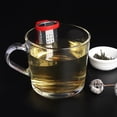 thumbnail image 3 of Visland Infuseur Portable en Acier Inoxydable pour Feuilles de Thé en Vrac avec Poignée Filtre à Boisson, 3 of 7