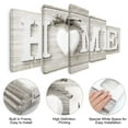 thumbnail image 3 of Canvas Home Sign, EEEkit 5 in 1 Concise Decorative Wall Hanging, Rustic Farmhouse Wall Art, 3 of 6