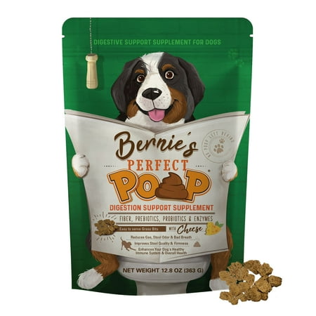 UPC: 0691035745754 | BERNIE S PERFECT POOP 4 IN ONE DIGESTION FORMULA FOR DOGS – FIBER  PREBIOTICS  PROBIOTICS & DIGESTIVE ENZYMES HELP PREVENT GAS  DIARRHEA  CONSTIPATION  BAD BREATH  UPSET STOMACH AND STOP POOP EATING