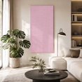 thumbnail image 2 of Canvas Wall Art, Pink Burlap Texture Framed Canvas Prints for Bedroom Dining Room, Farmhouse Vintage Pink Oversized Gallery Wrapped Wall Decor for Home Office, Gifts, 20"x40" Ship Next Day, 2 of 9
