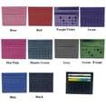 thumbnail image 2 of Unisex Premium Woven Credit Card Holder Wallet, 2 of 2