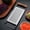 Silver-D, variant on Stainless Steel Foldable Grater, 11 x 4.3 Inch Double Sided Kitchen Grater, Ergonomic Handle Multi Functional Cheese Grater for Potatoes Vegetables