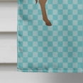 thumbnail image 4 of Carolines Treasures BB8023CHF Cotentin Âne Bleu Check Drapeau Toile Maison, 4 of 4