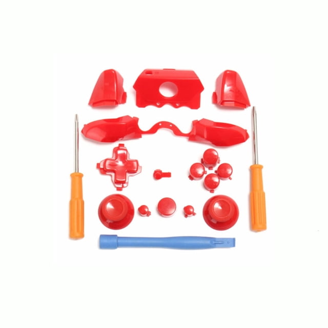 New Replacement Bumper LB RB Trigger Buttons Parts For Xbox One Elite S Controller Game Accessories w/ T8 T6 Screwdriver Red