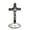 Black, variant on Standing Crosses with Base Metal Crosses Table Decors Standing Crosses for Home Decoration Religious Ornament