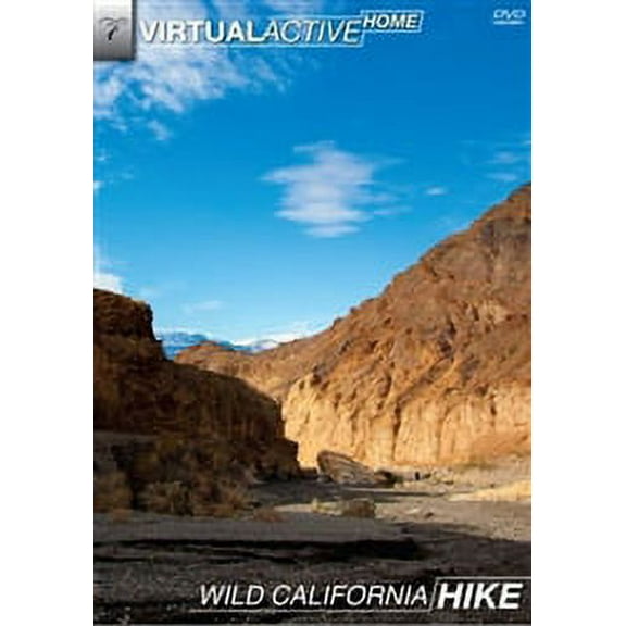 Virtual Active Wild California Hike DVD - Treadmill or Elliptical workout